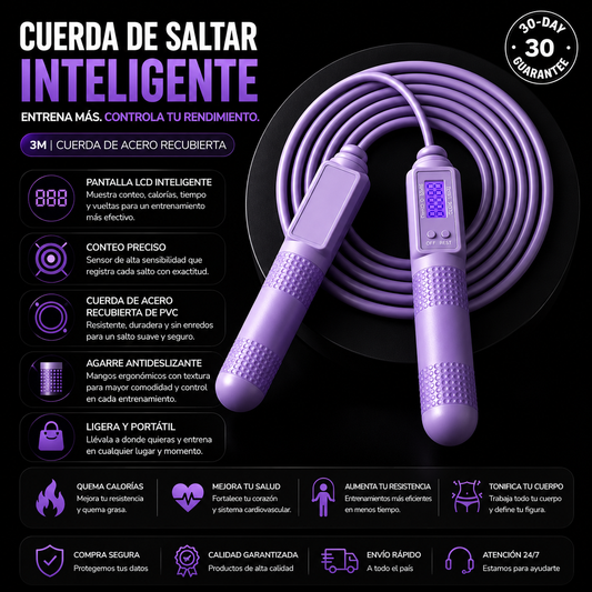 Cuerda Para Salto Con Conteo Digital